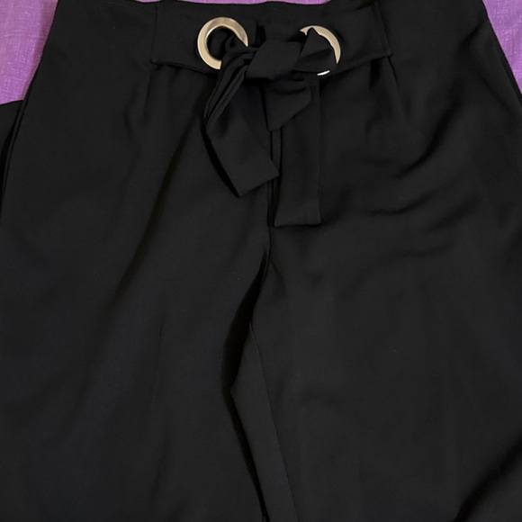 Collection B Black Wide Leg Pants - Picture 4 of 4